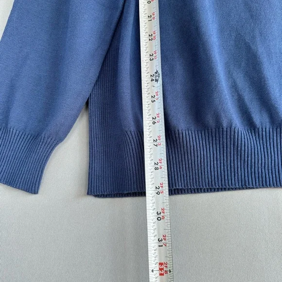 🎉5 for $40🎉 Alfani Sweater Pullover Women Size XL Blue - Picture 7 of 9